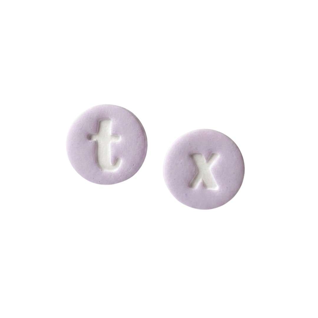 Sweet Tree Texas Stud, handcrafted polymer clay earrings