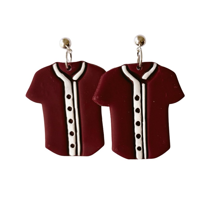 White and Maroon