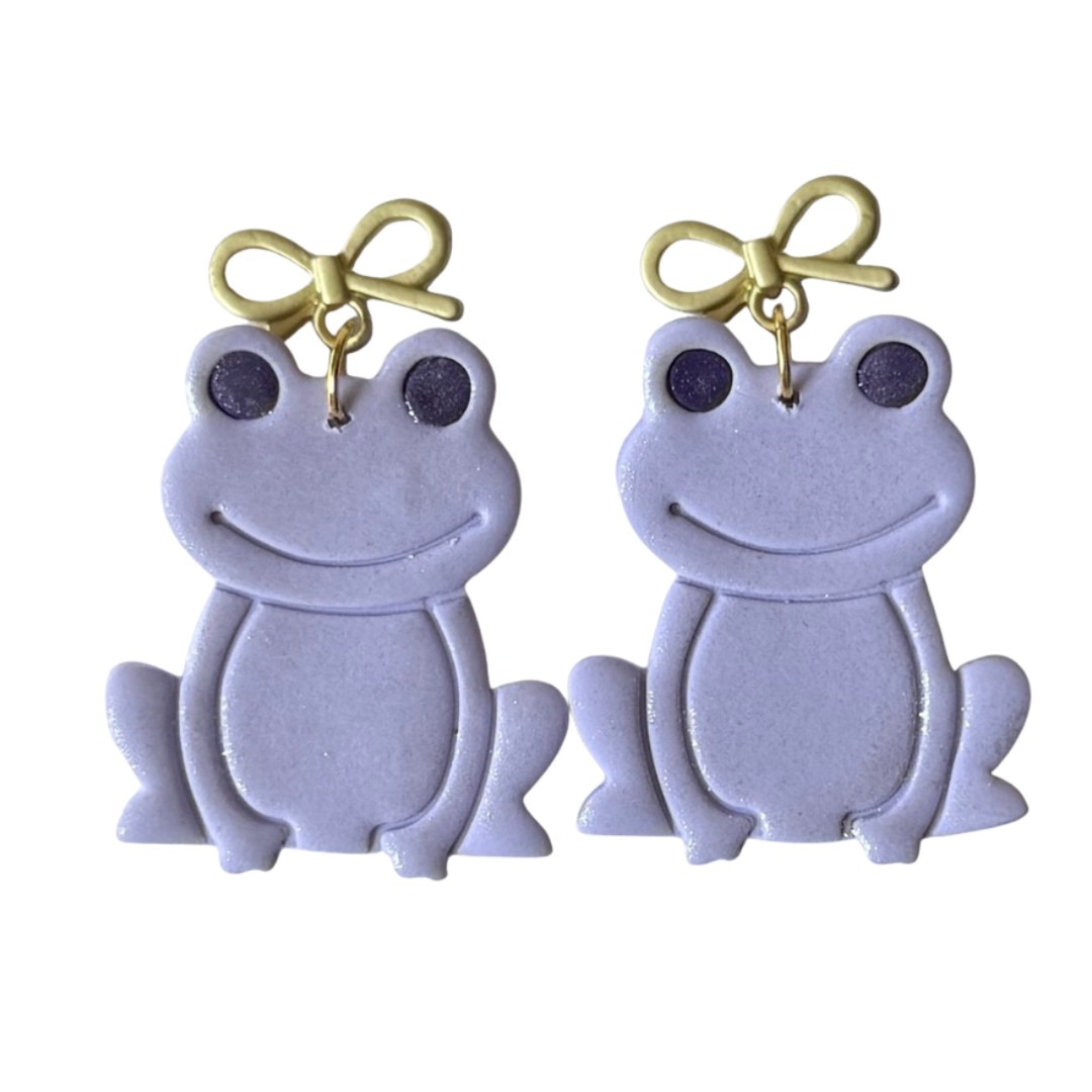 Frog Bows — Lavender